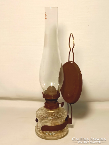 Wall glass kerosene lamp (smaller size)