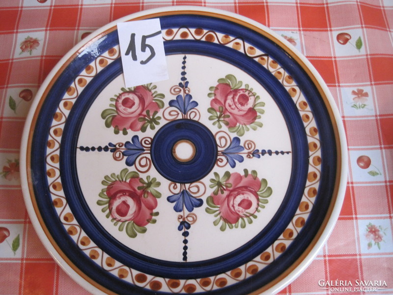 Popular, ceramic wall plate! 15.