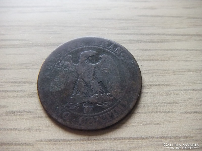 5 Centimes 1853 ( w ) France