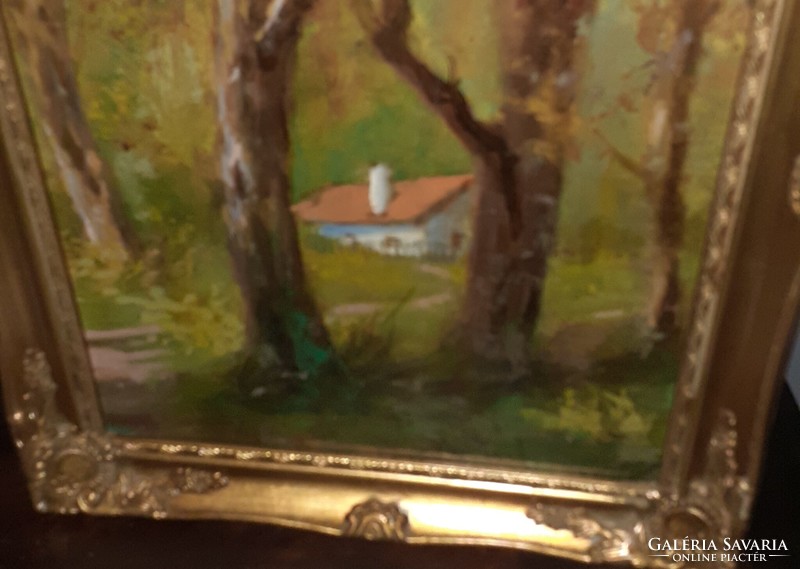 Forest cottage with beautiful blonde 39x49