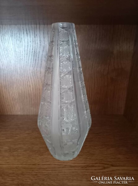 Glass vase 27 cm
