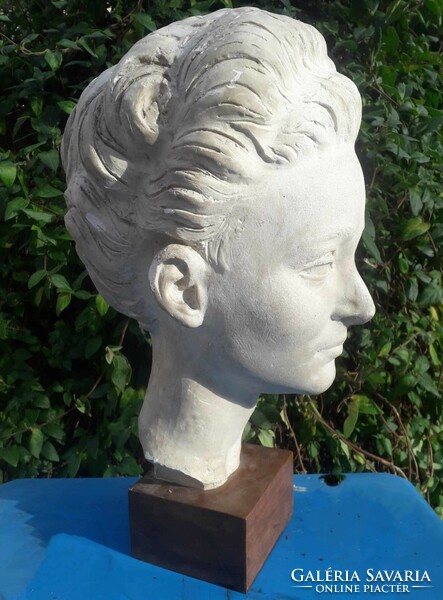 2 pcs. Female bust / Art Nouveau - art deco.