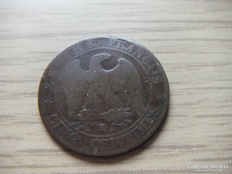 5 Centimes 1863  ( K )   Franciaország