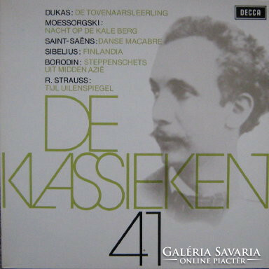 Dukas,Moessorgski,Sibelius,Saint-Saëns, - Dukas: L'Apprenti Sorcier/ Sibelius: Finlandia (LP)