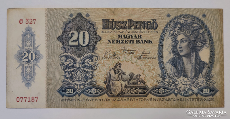 20 Pengő 1941