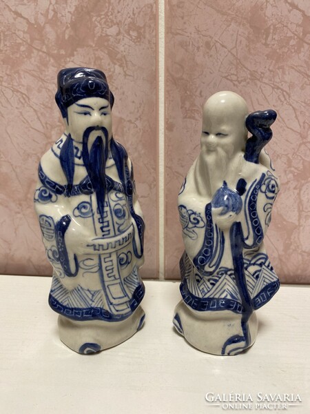 Kínai figurális porcelán párban