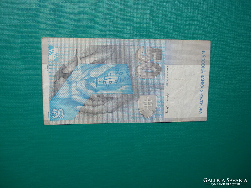 Szlovákia 50 korona 2002