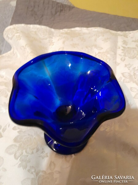 Blue cobalt chalice is beautiful
