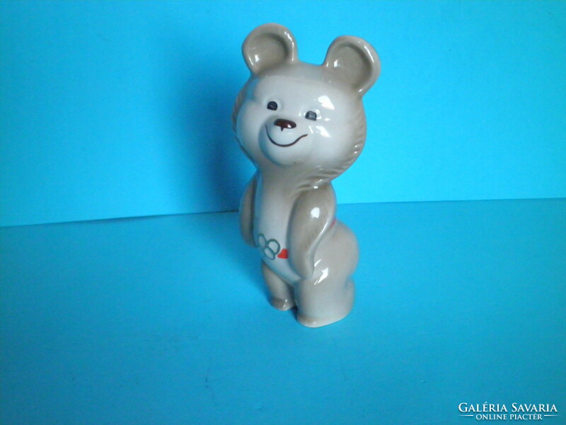 Marked porcelain misa bear Olympic mascot figure