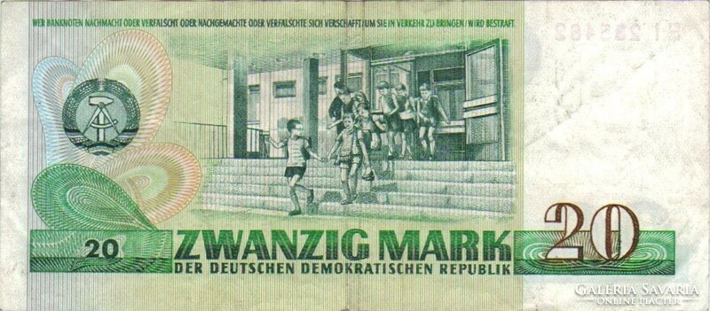 20 márka 1975 NDK Németország 2.