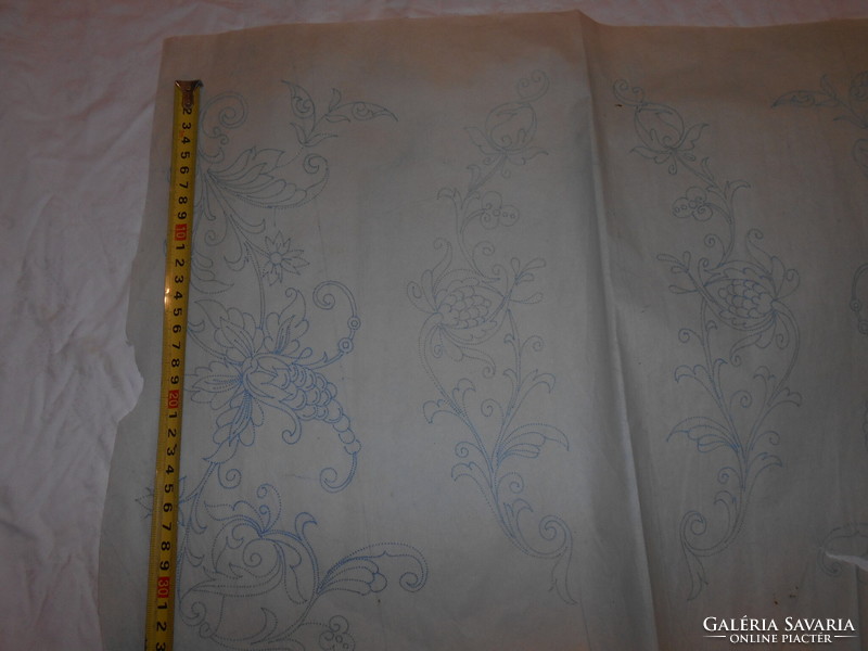 From a seamstress' legacy - handwork stencil for preprinting