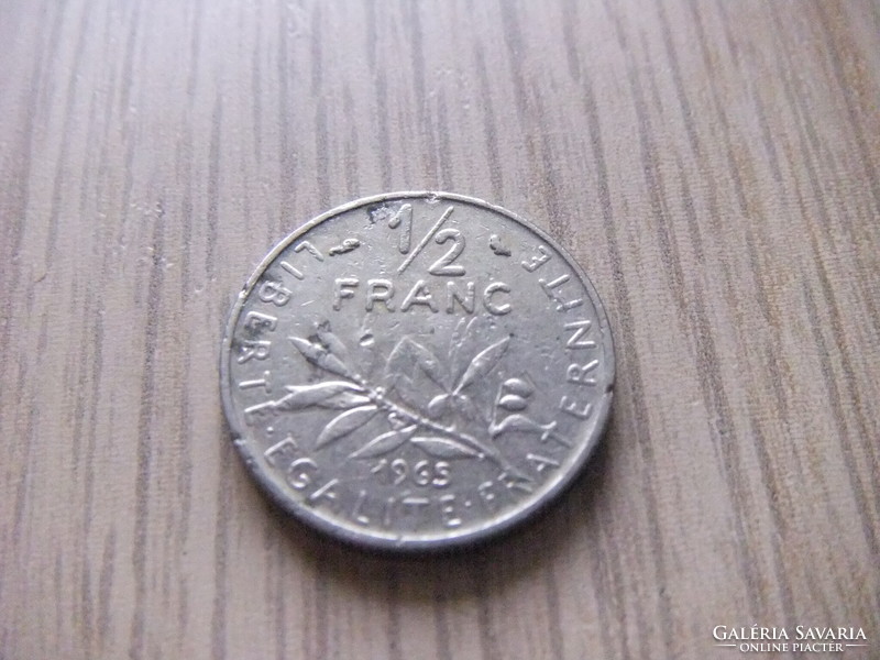 1/2 Franc 1965 France