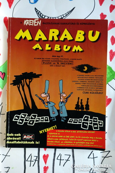 1997    /  Marabu Album  /  Születésnapra, ajándékba :-) Eredeti, régi ÚJSÁG Ssz.:  25612