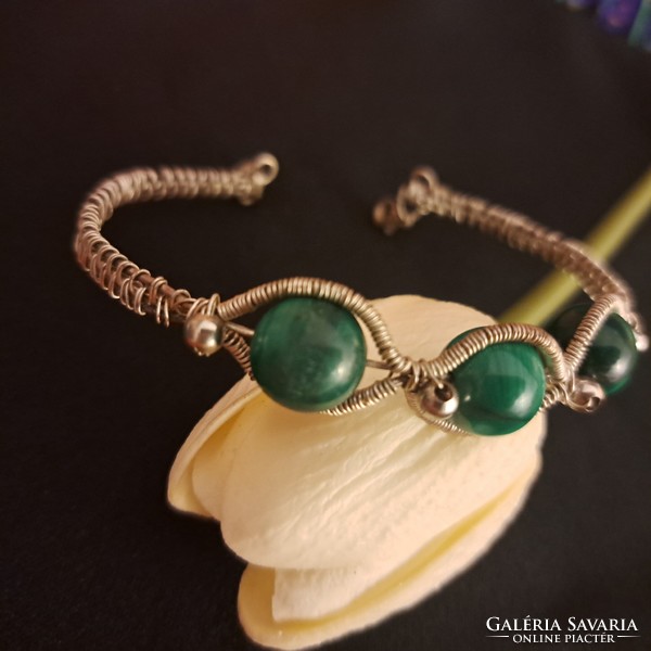 Malachite craftsman bracelet.