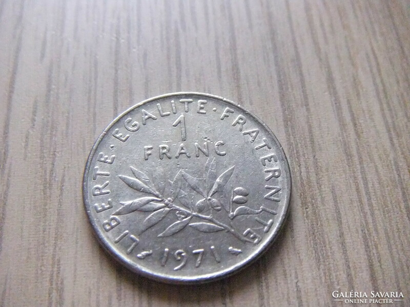 1 Franc 1971 France