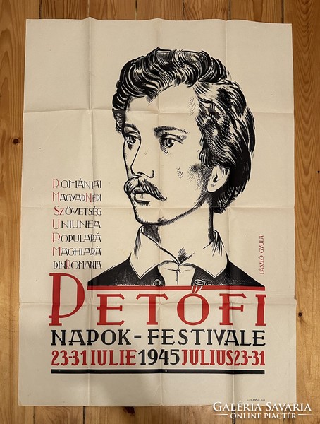 Petőfi napok plakát 1945
