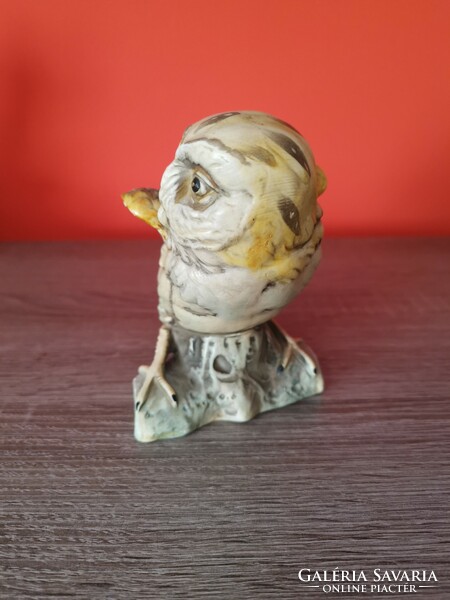 Owl ornament porcelain