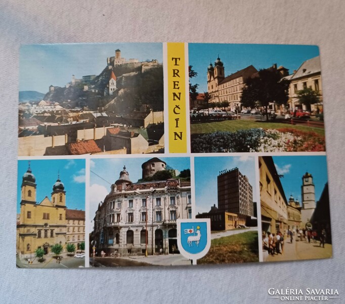 Képes levelezőlapok Szlovákiából, 1960-as évek eleje. 6 darab