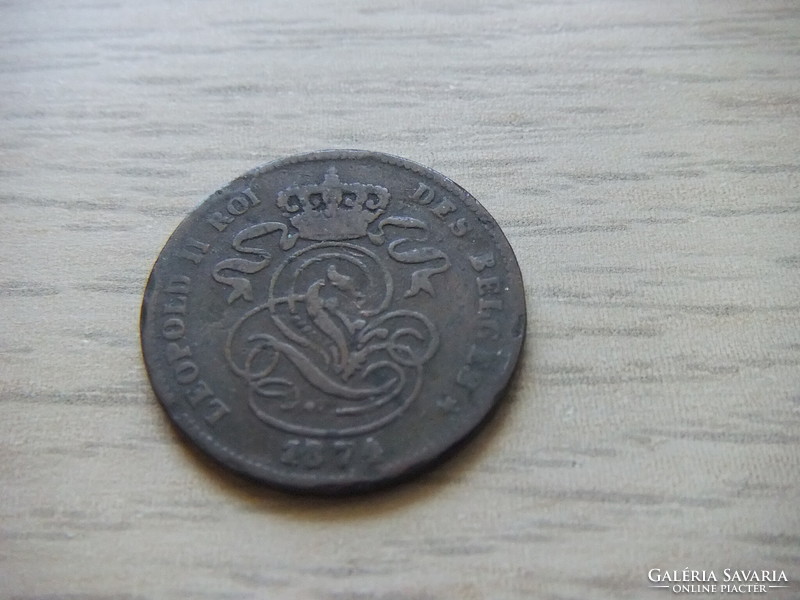 2  Cent  1874  Belgium
