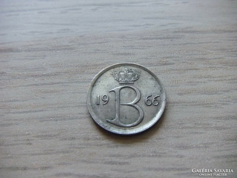 25 Cents 1966 Belgium