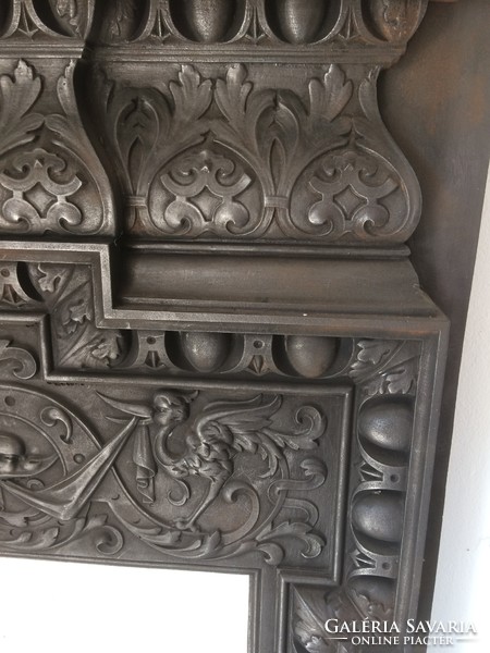 Fireplace frame cast iron