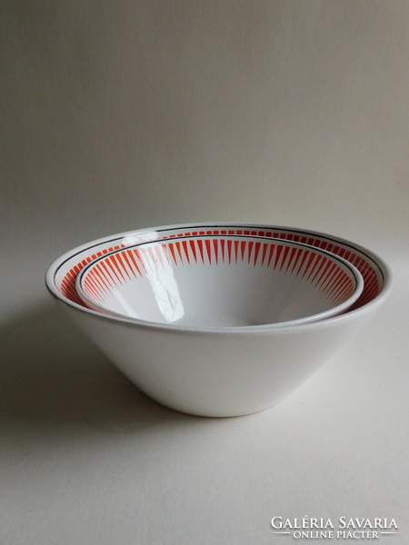 Granite retro bowls - 2 pieces