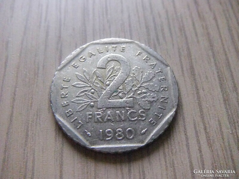 2 Francs 1980 France