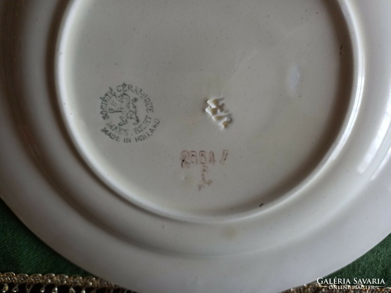 Antik holland kerámia tányér