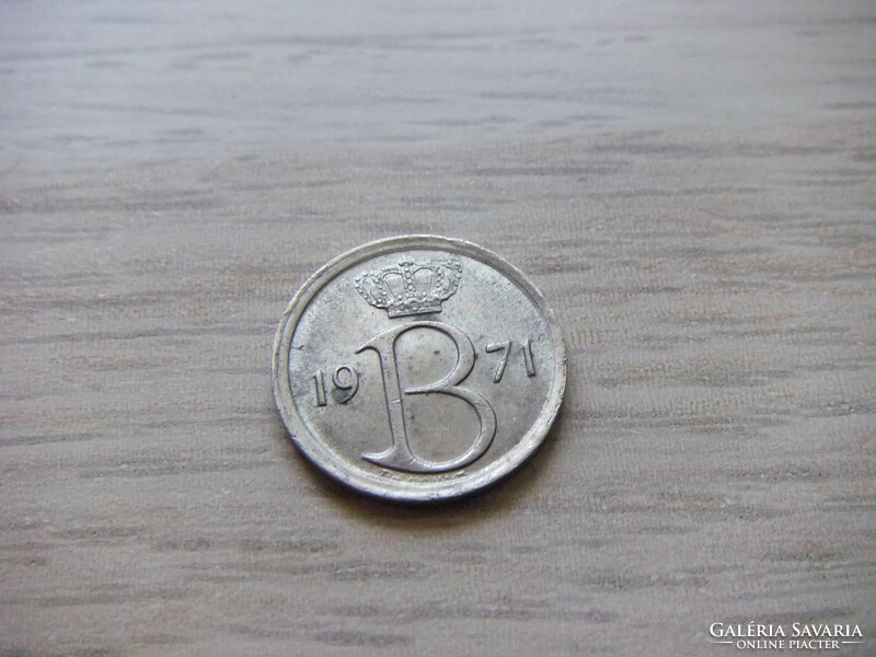 25  Cent  1971  Belgium