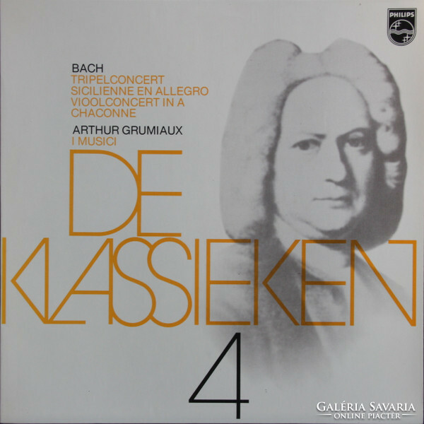 Bach - Arthur Grumiaux, I Musici - Tripelconcert, Viool Concert, Silicienne En Allegro, Chaconne(LP)