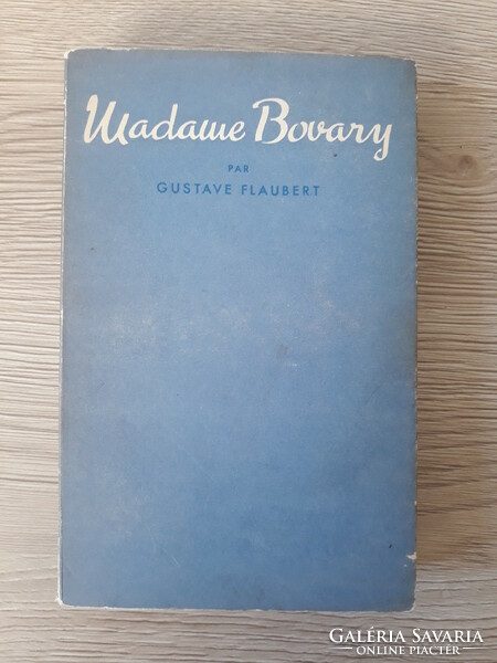 Gustave Flaubert - Madame Bovary (French, antique book)
