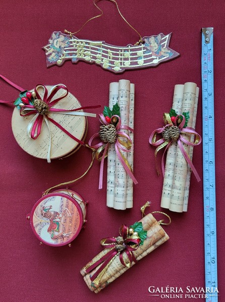 Christmas ornament Christmas tree decoration drum decoration accessory