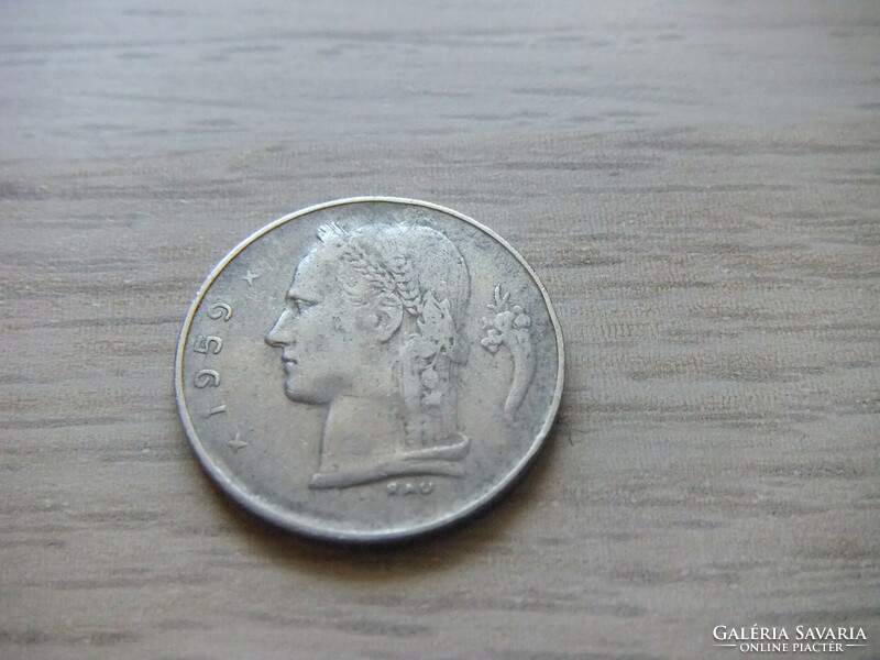 1 Franc 1959 Belgium