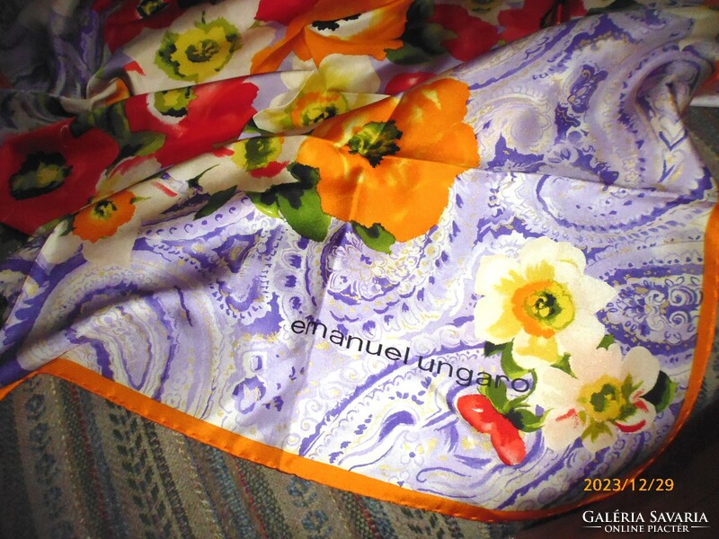 Ungaro vintage wonderful silk scarf...