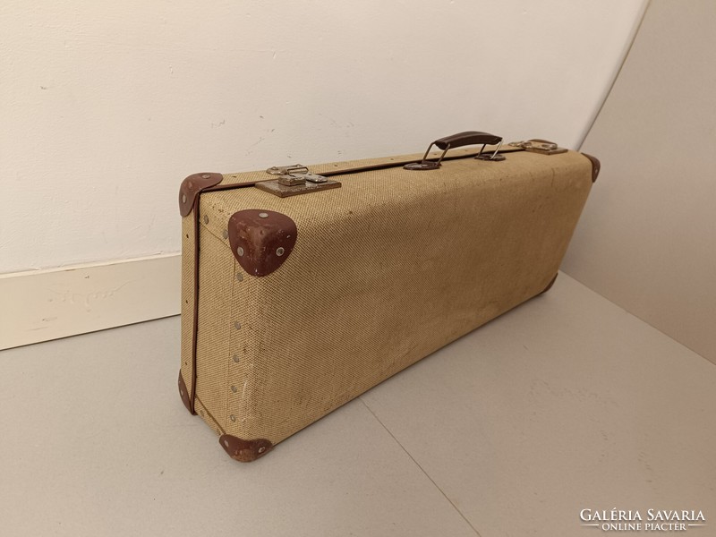Antique suitcase, suitcase, costume, movie theater prop, preserved condition 495 8322