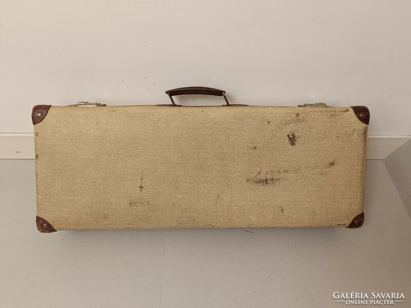 Antik bőrönd koffer jelmez film színház kellék megkímélt állapotú 495 8322