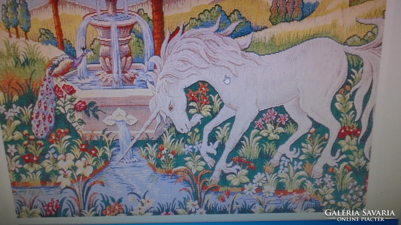David cornell unicorm summer tapestry
