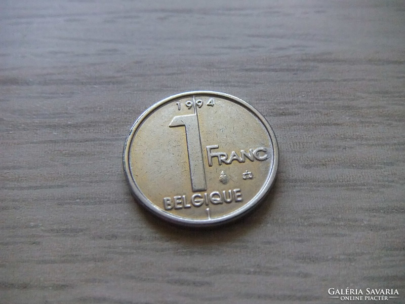 1 Franc 1994 Belgium
