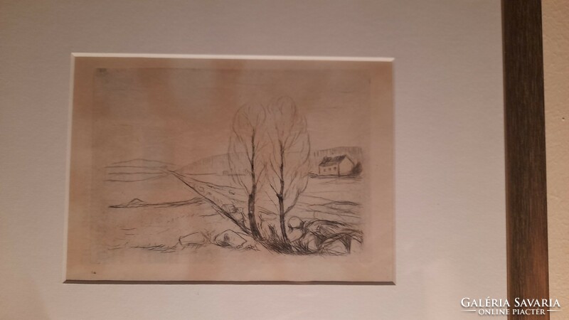 Edvard Munch (1863-1944): Tájkép