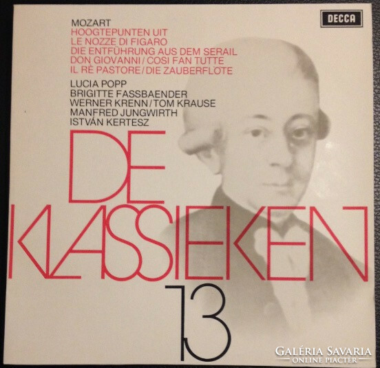 Mozart -Popp,Fassbaender,Krenn,Krause,Jungwirth,Kertesz-Hoogtepunten Uit Le Nozze Di Figaro (LP)
