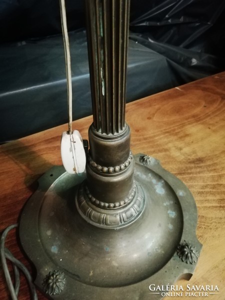 Old large table lamp