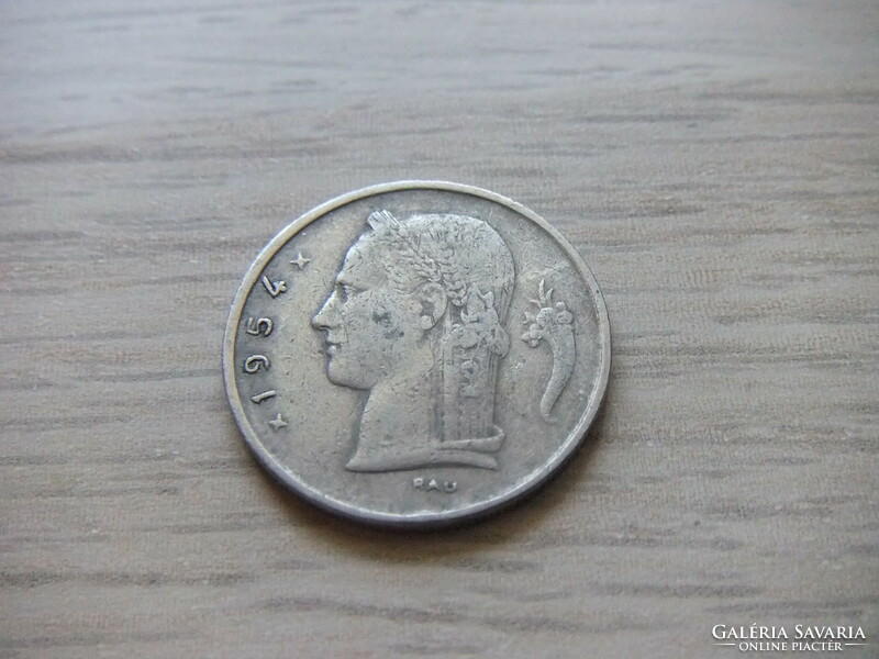 1 Franc 1954 Belgium