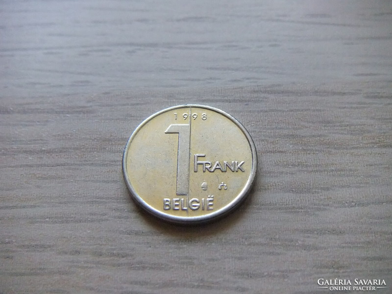 1 Franc 1998 Belgium