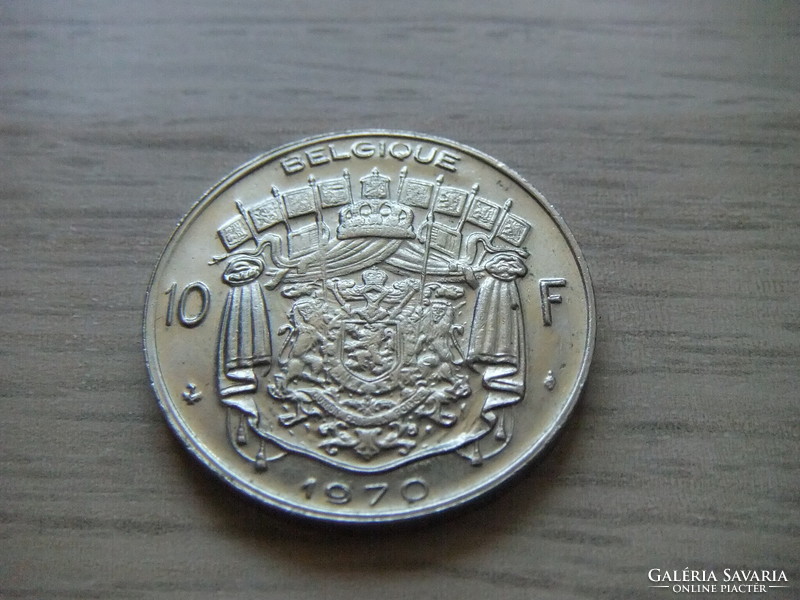 10 Francs 1970 Belgium