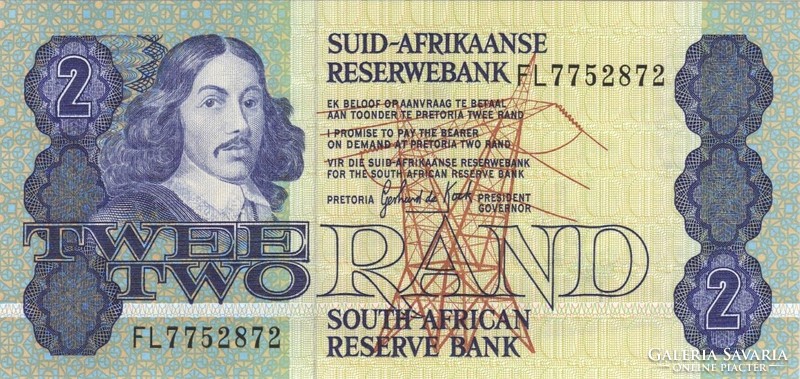 2 rand 1981-83 Dél Afrika 2. Hajtatlan