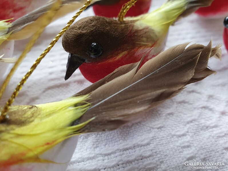 Akasztható madár figura tavaszi őszi dekoráció kellék dísz