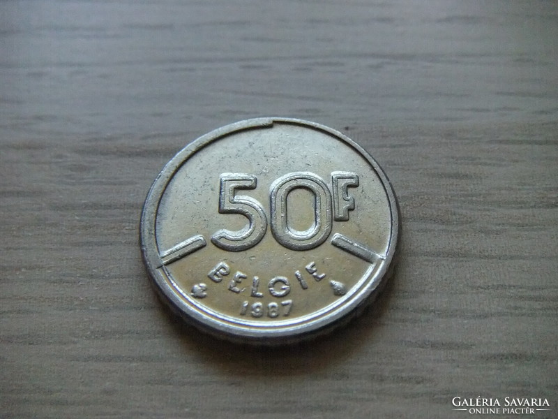 50 Francs 1987 Belgium