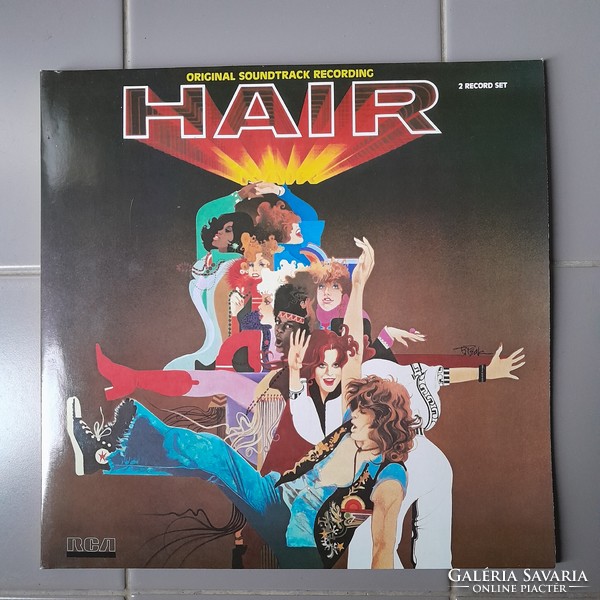 Hair eredeti bakelit hanglemez 1979-es kiadás szinte új