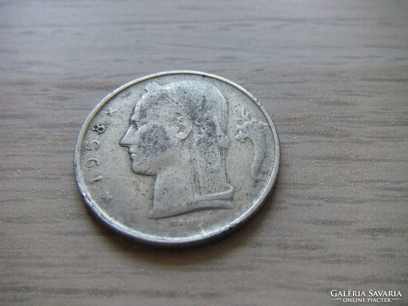 5 Francs 1958 Belgium