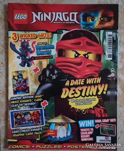 3pcs lego ninjago newspaper 2.